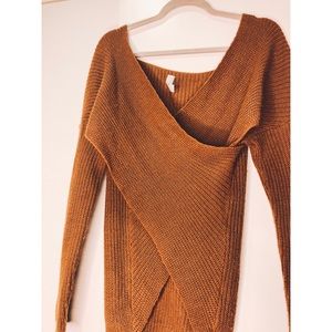 wrap sweater